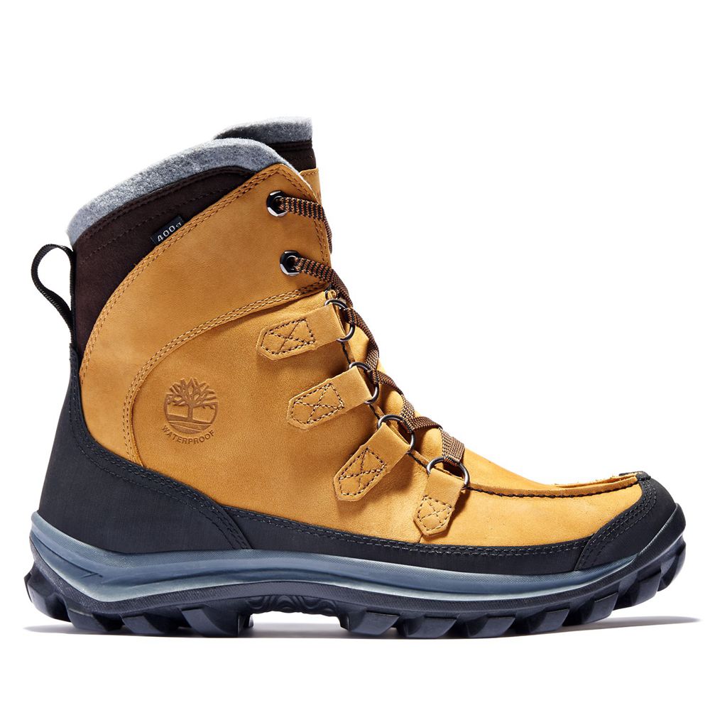 Botas de Invierno Timberland Hombre Chillberg Insulated Marrones/Negras - Chile PSQ-291408